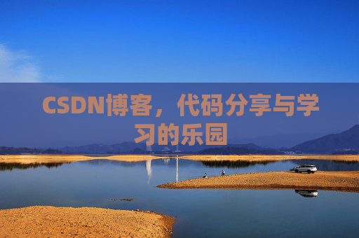 CSDN博客，代码分享与学习的乐园